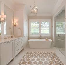 Matching end panels and molding can add those designer touches. Hardwood Bathroom Cabinetry Schlabach Wood Design