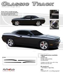 Details About 2008 2019 Dodge Challenger Classic Track Side Body 3m Vinyl Stripe Decal Graphic