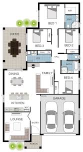 Townsville Builder Alpha 7a Coloured Floor Plan House Construction Plan My House Plans Model House Plan