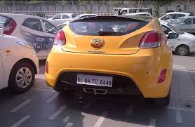 Check hyundai veloster price list, review & specs. Hyundai Veloster Coupe Snapped At A Delhi Dealership