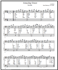 Amazing grace for violin and piano by john newton. Free Printable Music Sheets Amazing Grace Solos And Duet For Piano
