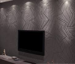 Dark Non Woven Fabric Modern Background Living Room Texture Black Wall Paper Roll For T 3d Wallpaper For Walls Modern Wallpaper Designs Contemporary Wallpaper