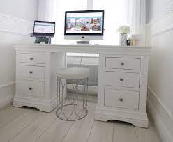 Check spelling or type a new query. Toulouse White Painted Double Pedestal Large Dressing Table Fully Assembled