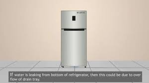 When your samsung refrigerator is leaking from the bottom, it's because this moisture accumulates in the drain pan and overflows onto the floor. How To Solve Water Leakage Issue From Drain Tray Of Samsung Frost Free Refrigerator Samsung South Africa