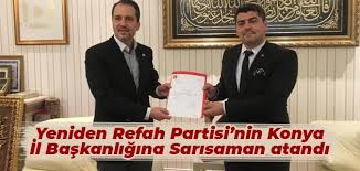 Yükseköğretime geçiş sınavı'nda (ygs) 500 tam puan alarak türkiye birincileri arasına giren cemre efe karakaş, i̇ha'ya konuştu Yeniden Refah Partisi Nin Konya Il Baskanligina Sarisaman Atandi