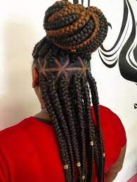 40 Best Big Box Braids Hairstyles Jumbo Box Braids __the length would be in between mid back & tail bone. 40 best big box braids hairstyles