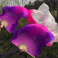 Using quality products, especially quality. New Arrival Purple Pink White Oriental Real Silk Fan Veils For Belly Dance China 100 Silk Veil Fans For Stage Show Fans Ceiling Best Ceiling Fans Fan Monitorveil Comb Aliexpress