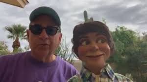 Comedian and friend sing happy birthday to everyone practicing social  distancing