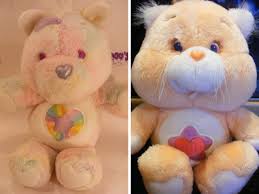 According to care bear collectors, this 'vtg care bears cousins pink monkey one of a kind 1983 protoype plush animal' sold for us $10,000, or (source: Old Stuffed Animals Worth Money Cheap Online