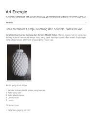 Subcribe ya teman2 biar admin tambah semngat lag5 dalam berkarya. Proposal Lampu Hias Dari Sendok Plastik Penggambar