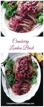 Cranberry London Broil Cranberryweek Recipe Smoker Meat Recipes London Broil Red Meat Recipes