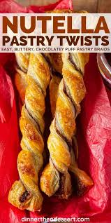 Nutella Pastry Twists Recipe Dinner Then Dessert In 2020 Twisted Recipes Nutella Recipes Nutella Recipes Easy