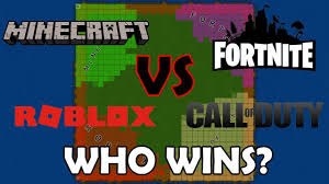 Aoc2 Minecraft Vs Fortnite Vs Roblox Vs Call Of Duty Who Wins Grids 32x32 Youtube