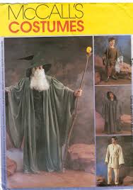 McCalls Pattern 3789 Costume Wizard Gandolf Star Wars Harry Potter Sizes 3  – 8 | Sewing Pattern Heaven