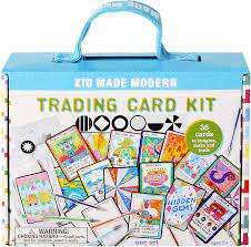 How i make trading cards! Amazon Com Crafts For Kids Kid Made Modern Make Your Own Trading Card Kit Custom Playing Cards For Kids Ages 6 And Up Toys Games