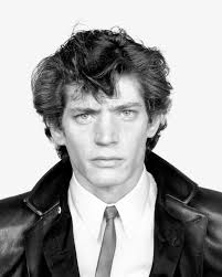 Truman Capote and Edmund White, photographed by Robert Mapplethorpe (circa  1980). This photograph is from the Edmund White Papers. Edmund White (1940-  ) is an American novelist, memoirist, and essayist. White was