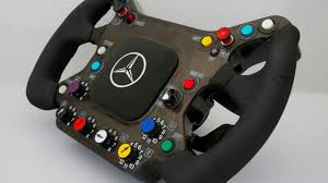 Modern formula 1 steering wheels are also equipped with a further lever clutch lever which the driver can use to declutch when standing still, such as during a pitstop or in the gravel to today, a steering wheel is a complex electronic device that allows the driver to control a vast amount of car settings. Kimi Raikkonen S Original Mclaren F1 Steering Wheel For Sale