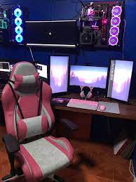 50 Diy Computer Desk Ideas Video Game Rooms Gamer Room Diy Gaming Room Setup