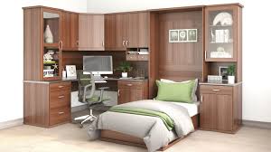 Wall bed in the open position with a wardrobe. Pin On Design Inspiration