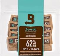 Amazon.com: Boveda 62% RH Size 8-10 Pack Two-Way Humidity ...