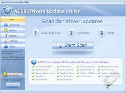 To manually update acer drivers: Download Acer Drivers Update Utility 8 1 5990 53052