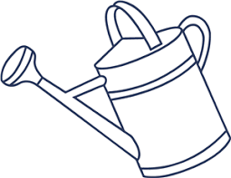 Garden decor tips:how to achieve cool water dripping effect? Spring Watering Can Coloring Pages Clipart Wikiclipart
