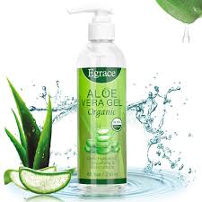 Amazon Com Organic Aloe Vera Gel Aloe Vera Gel For Sunburn Relief Freshly Cut Aloe Plant For Face Moisturizer Hair Growth Skin Care Beauty