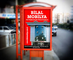 Magaza Tanitimi Raket Otobus Duragi Afisi Bilal Mobilya Kreatif Isler