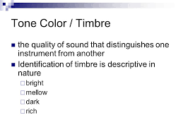 I'm sure some of the others on the forum will come up with some better examples than mine. Elements Of Music Music History Ppt Download