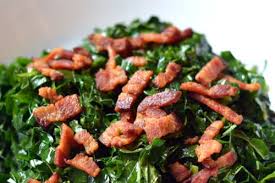 Quick And Simple Stir Fried Kale And Bacon Nom Nom Paleo Recipe Fried Kale Whole Food Recipes How To Eat Paleo
