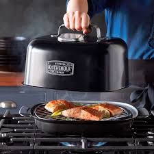 Kitchen Que Stainless Steel Stovetop Smoker Williamssonoma Stovetop Smoker Stove Top Kitchen