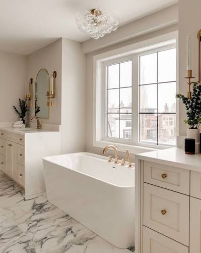 Refinished bathtub and tile