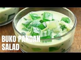 Buko Pandan Salad Recipe Dessert Salads Food Printables Buko Pandan Recipe