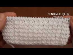 Mercimek Orgu Modeli Super Easy Knitting Pattern Youtube Orgu Mercimek Orgu Egitimleri