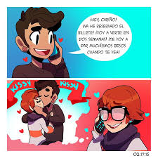 La Artista Digital Y Webcomiquera Tabby De Illinois Conoce Demasiado Bien El Dolor De E Relaciones A Larga Distancia Relaciones A Distancia Amor A Distancia