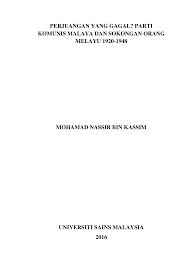 Memujuk umno menerima orang bukan melayu menjadi ahli. Http Eprints Usm My 30515 1 Mohamad Nassir Bin Kassim Pdf