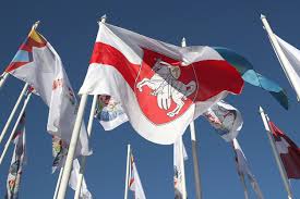 The original design of the belarus flag was first described in presidential decree no. Vilnius Municipality Hoists Belarus Flag Used By Opposition Lrt