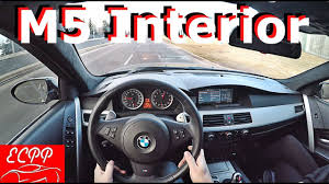 How Special Is E60 M5 V10 Interior Better Than Standard Car Youtube