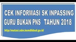 Cek data penerima sk inpassing. Cara Cek Sk Penyetaraan Guru Bukan Pns Tingkat Tk Sd Smp Dan Sma 2018 Youtube