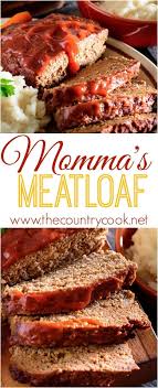 Momma S Best Meatloaf Recipe Video The Country Cook Recipe Delicious Meatloaf Recipes Beef Recipes
