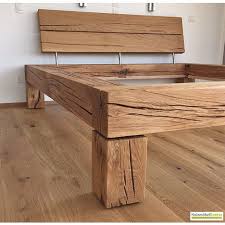 Bett Extra Hoch Bett Eiche Holzbalken Bett Bett Selber Bauen