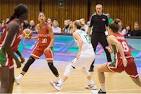 Resultado de imagem para selecao feminina de basquete de mo�ambique em jogo