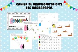 Cahier Graphomotricite Les Barbapapas Jeux A Imprimer Jeux De Barbapapa Jeux Pour La Route