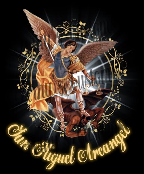 San Miguel de Arcangel PNG file, PNG Instant Download, T-Shirt Design. Saint Michael Archangel PNG Image, San Miguel Png Design.