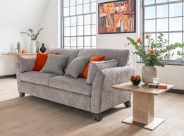 To play up a formal look in a large open living space, lean into a layout that's symmetrical. Cantrell Sofa Furniture Living Room Foy And Company