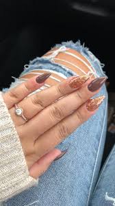 Find images and videos about nails, colors and autumn on we heart it. Fall Nails Oval