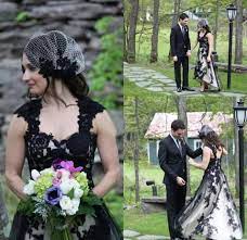 4.0 out of 5 stars 3,564. Spring Summer Black And White Wedding Dresses Lace Short Front Long Back Tulle Sweetheart Vintage Plus Size Lace Gothic Bridal Gowns Misszhu Bridal Online Store Powered By Storenvy
