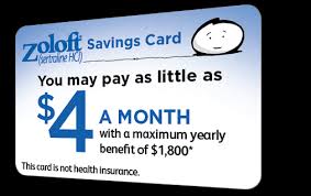 Some offers may be printed right from a website, others require registration, completing a questionnaire, or obtaining a sample from the doctor's office. Activate Savings Card Zoloft Sertraline Hcl