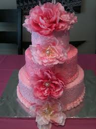 Daughter S 18th Pretty In Pink Birthday Cake Pink Birthday Cakes Cake Birthday Cake