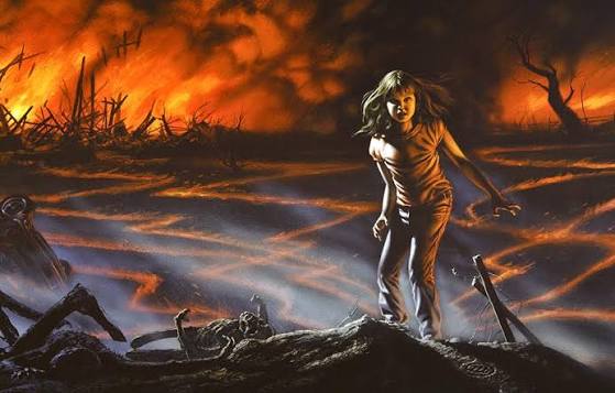 Firestarter Limited Edition Cover Art Print - Michael Whelan - Stephen King  Book Cover Art
